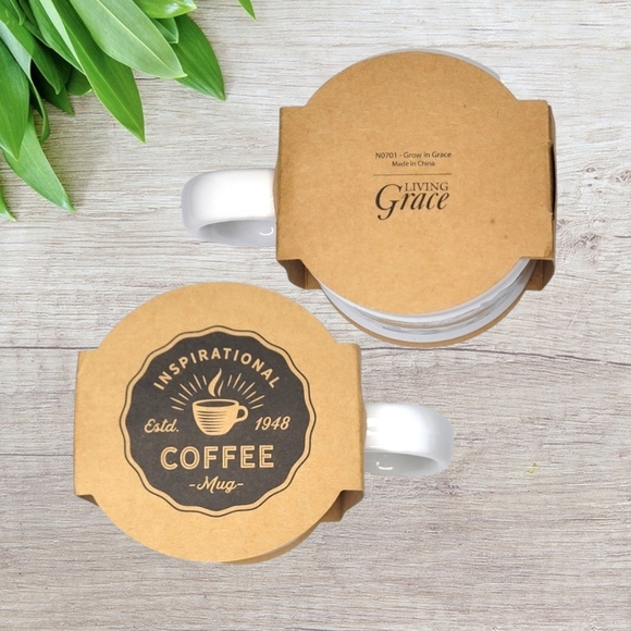 🆕️ Scripture 2 Peter 3 / 18 Inspirational Floral 18oz Mug - Picture 5 of 5